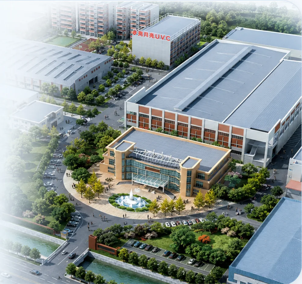 LYL Clean Air factory aerial view and manufacturing base