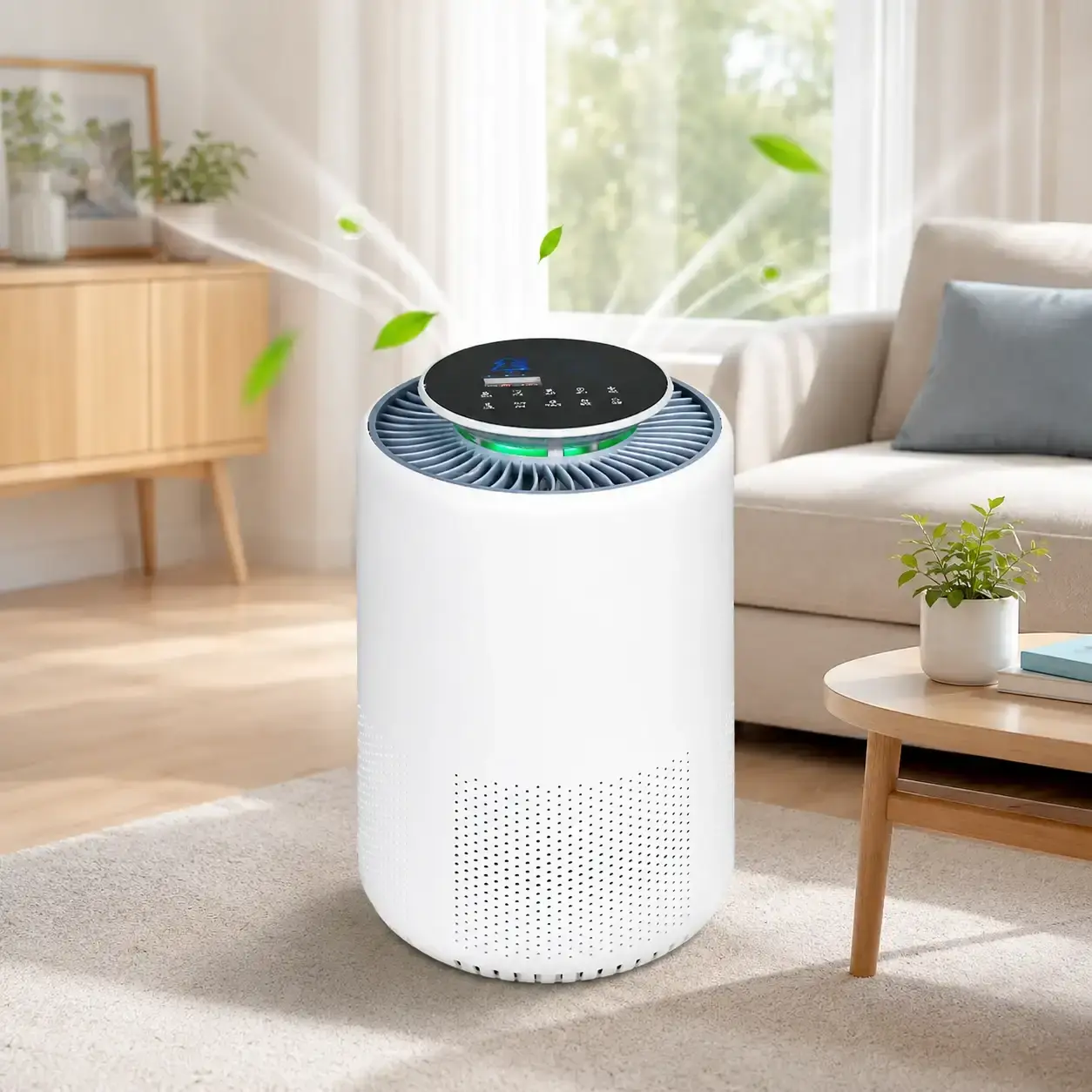 Round Portable HEPA Air Purifier product image 2