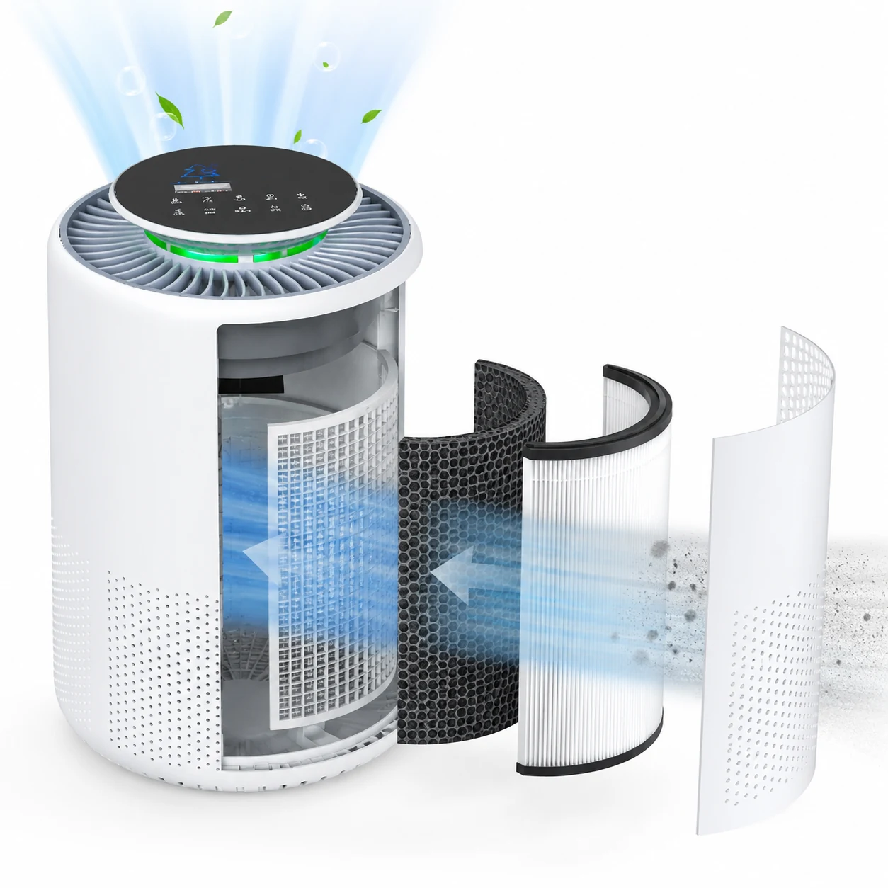 Round Portable HEPA Air Purifier product image 3