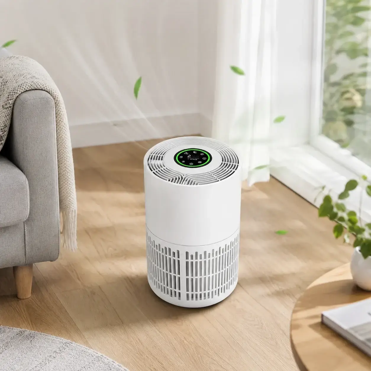 Cylindrical HEPA Air Purifier product image 2