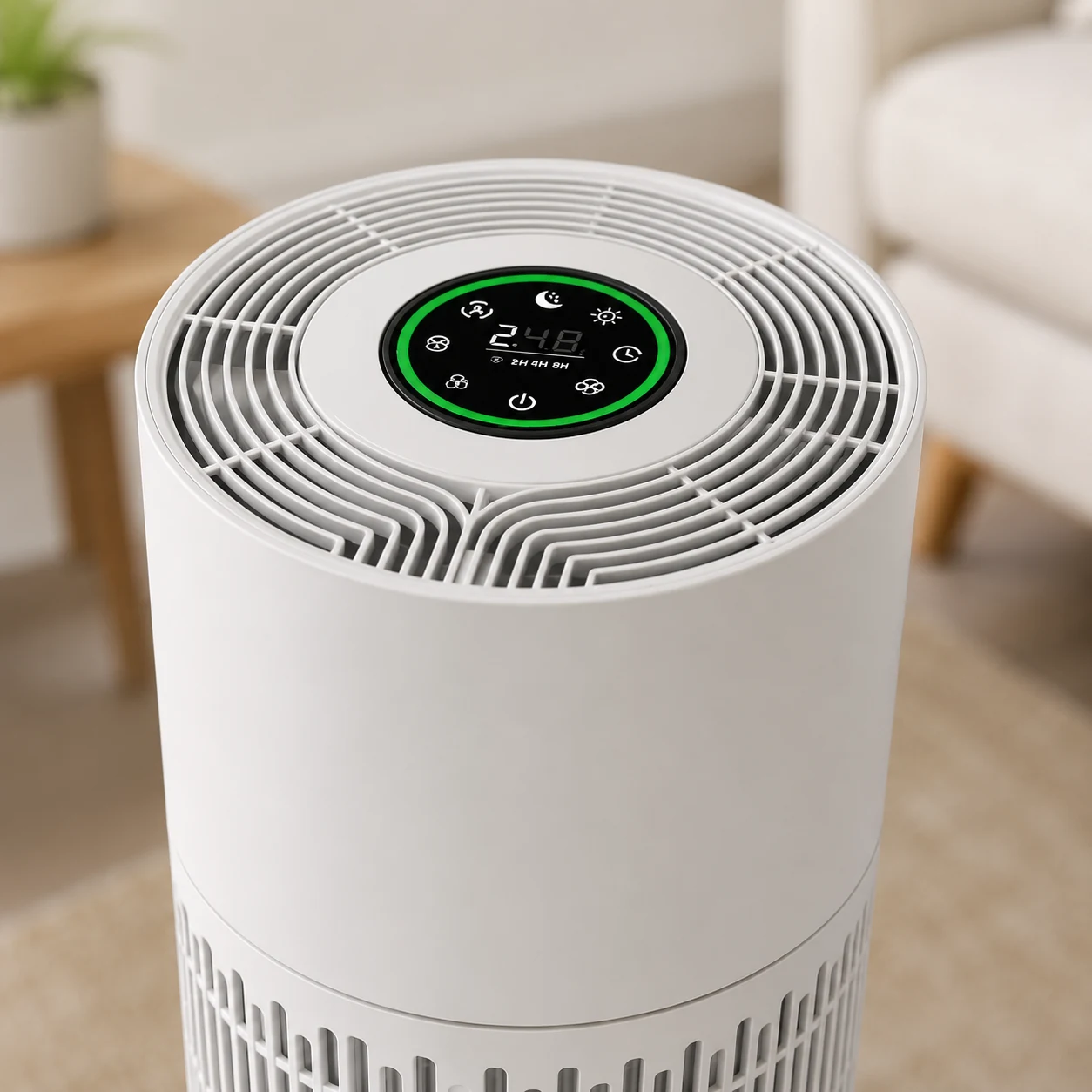 Cylindrical HEPA Air Purifier product image 4
