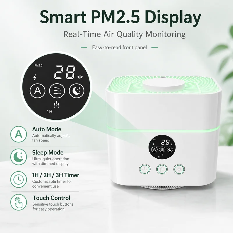 3-in-1 Air Purifier Humidifier Aroma Diffuser product image 1