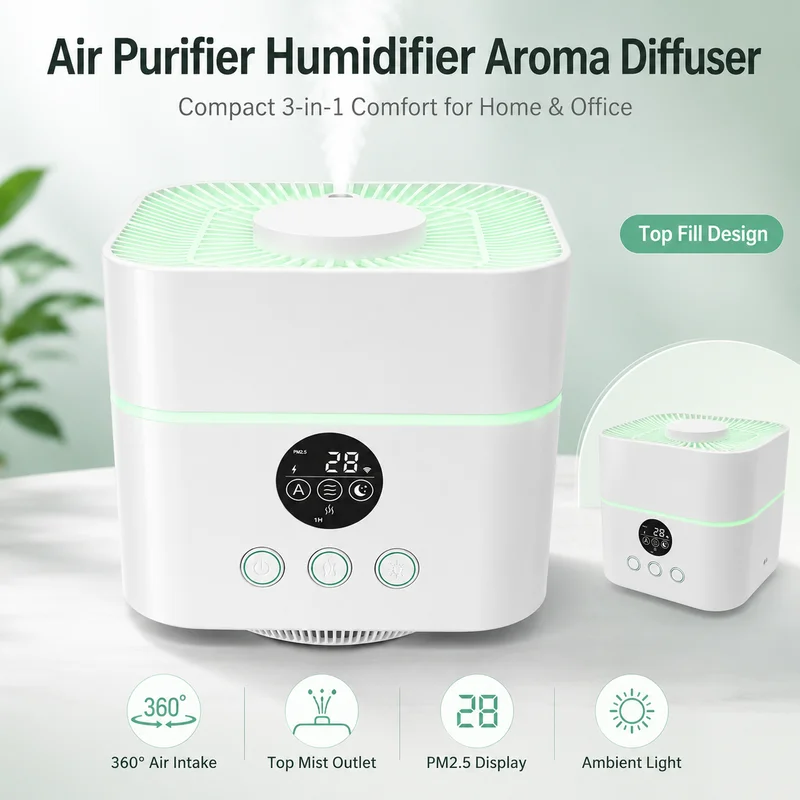 3-in-1 Air Purifier Humidifier Aroma Diffuser product image 3